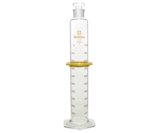 SIBATA SCIENTIFIC TECHNOLOGY LTD 026580-10001 A Graduated Cylinder with Plug Custom A 1000mL